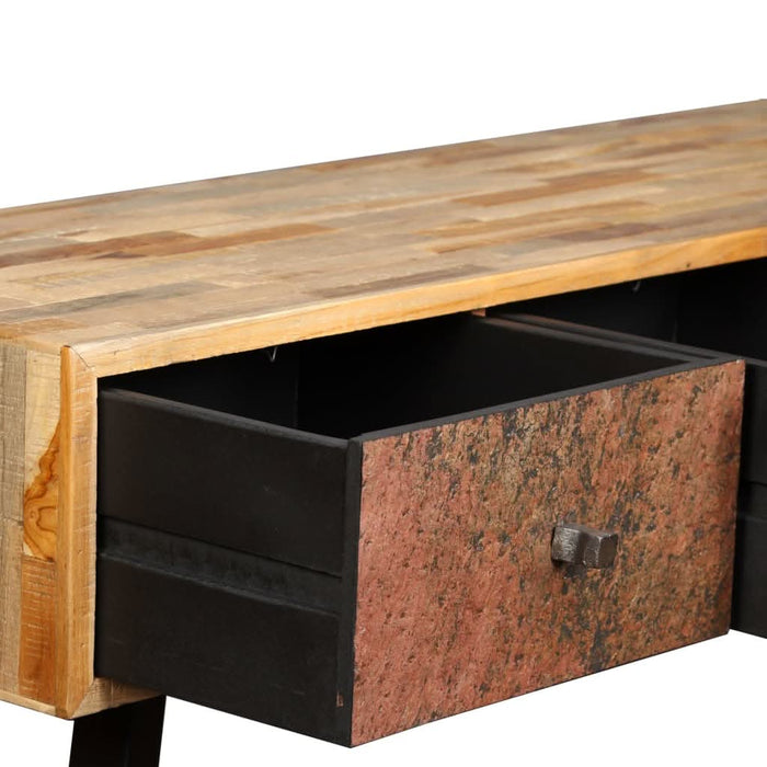 Masă consolă Lemn masiv de tec reciclat 120x30x76 cm - WALTI WALTI