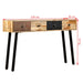 Masă consolă Lemn masiv de tec reciclat 120x30x76 cm - WALTI WALTI