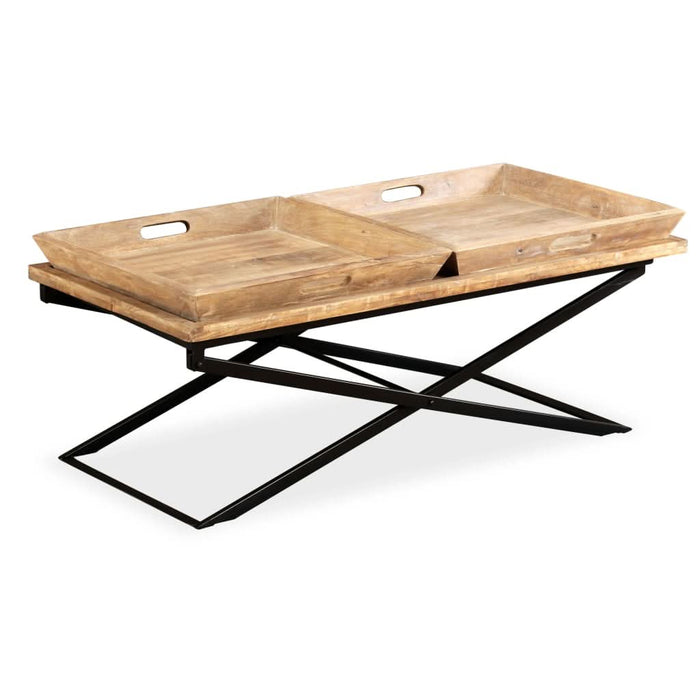 Măsuță de cafea lemn masiv de mango 110x55x42 cm - WALTI WALTI
