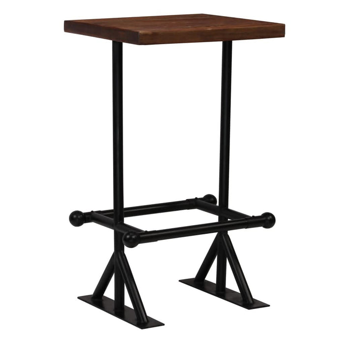 Set mobilier de bar, 3 piese, lemn masiv reciclat - WALTI WALTI