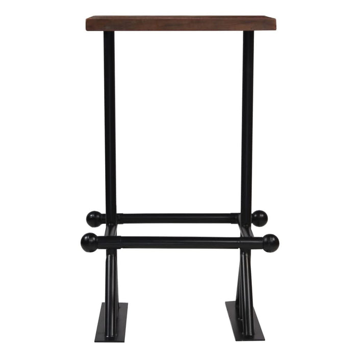 Set mobilier de bar, 3 piese, lemn masiv reciclat - WALTI WALTI