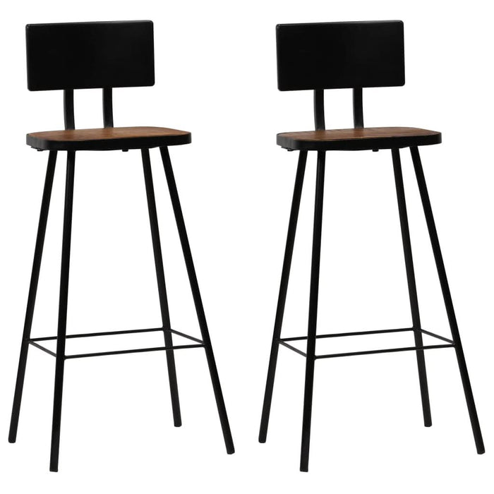 Set mobilier de bar, 3 piese, lemn masiv reciclat - WALTI WALTI