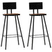 Set mobilier de bar, 3 piese, lemn masiv reciclat - WALTI WALTI