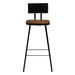 Set mobilier de bar, 3 piese, lemn masiv reciclat - WALTI WALTI