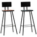 Set mobilier de bar, 3 piese, multicolor, lemn masiv reciclat - WALTI WALTI