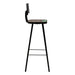 Set mobilier de bar, 3 piese, multicolor, lemn masiv reciclat - WALTI WALTI