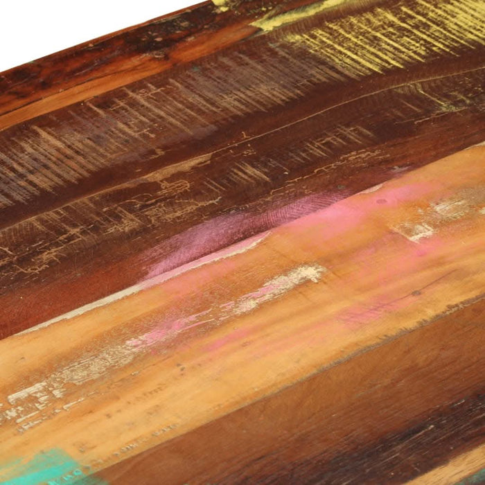 Măsuță de cafea cu 3 sertare, 100x50x35 cm, lemn masiv reciclat - WALTI WALTI