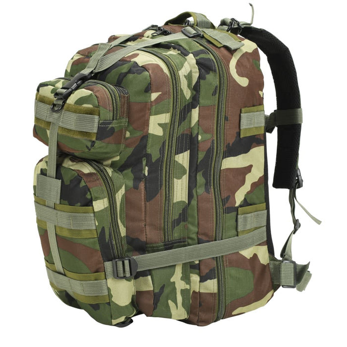 Rucsac în stil militar, 50 L, model camuflaj - WALTI WALTI