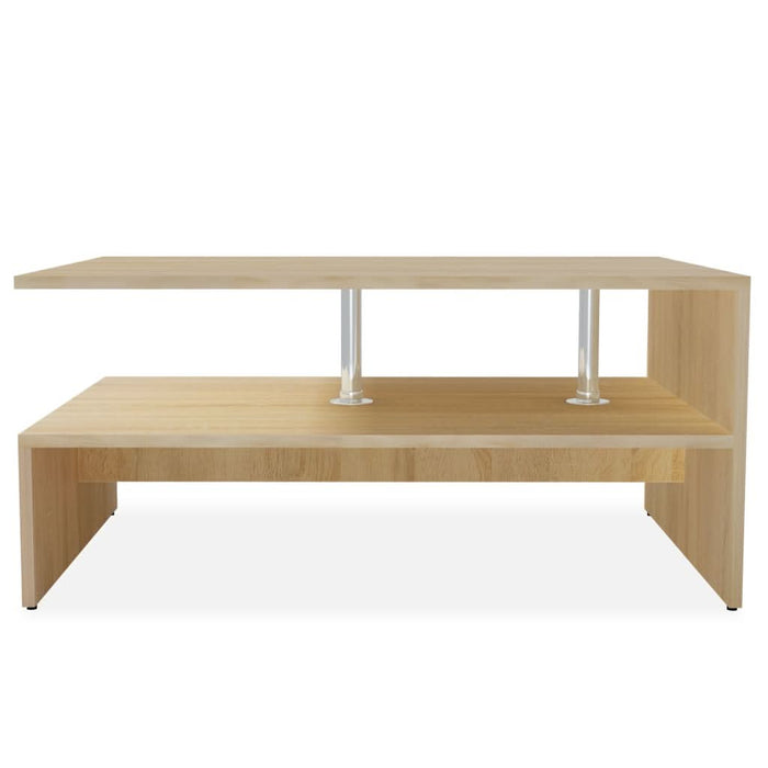 Măsuță de cafea, PAL, 90x59x42 cm, culoarea stejarului - WALTI WALTI