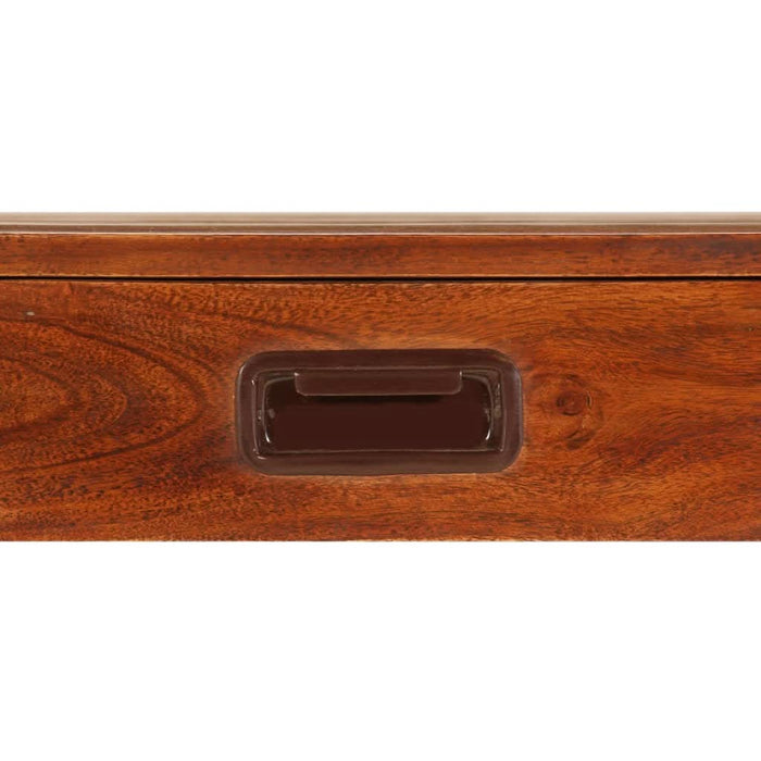 Birou, lemn masiv de acacia cu finisaj tip miere, 110x50x76 cm - WALTI WALTI
