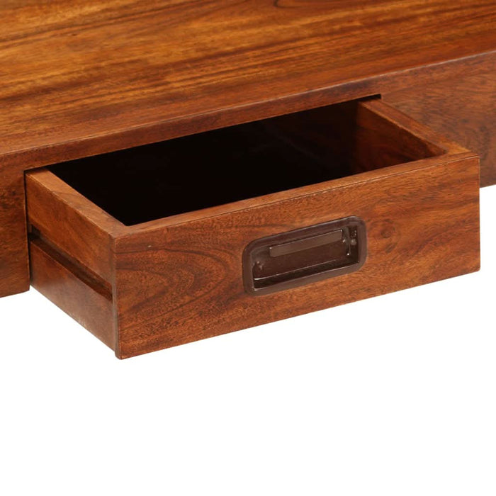Birou, lemn masiv de acacia cu finisaj tip miere, 110x50x76 cm - WALTI WALTI