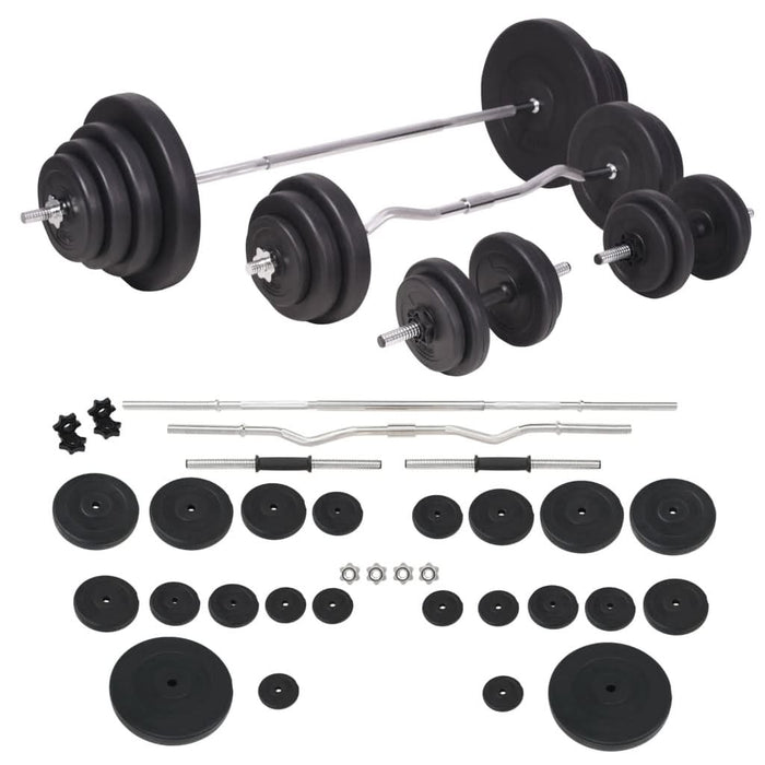 Set de haltere și gantere 120 kg - WALTI WALTI