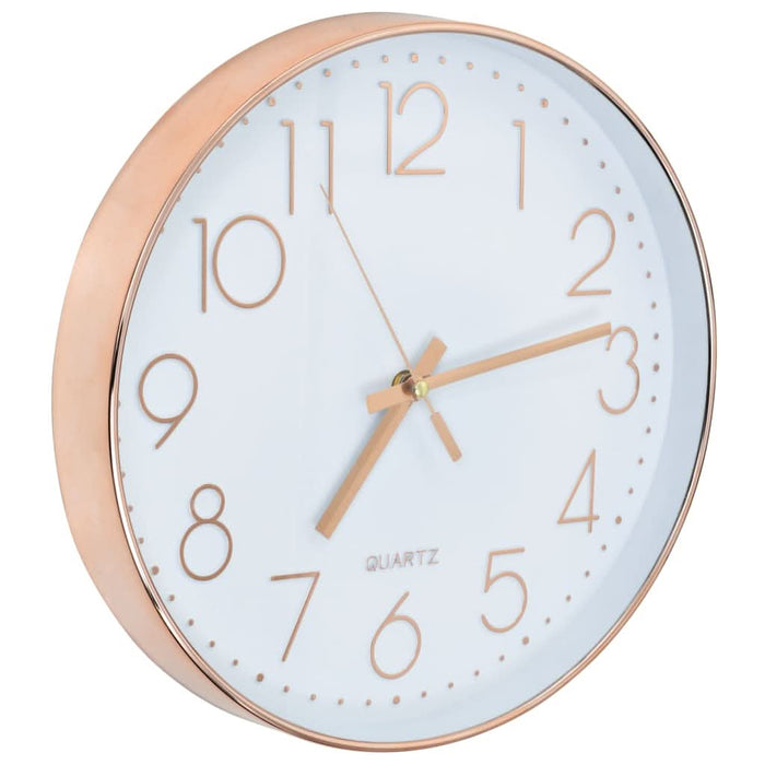 Ceas de perete, auriu rose, 30 cm - WALTI WALTI