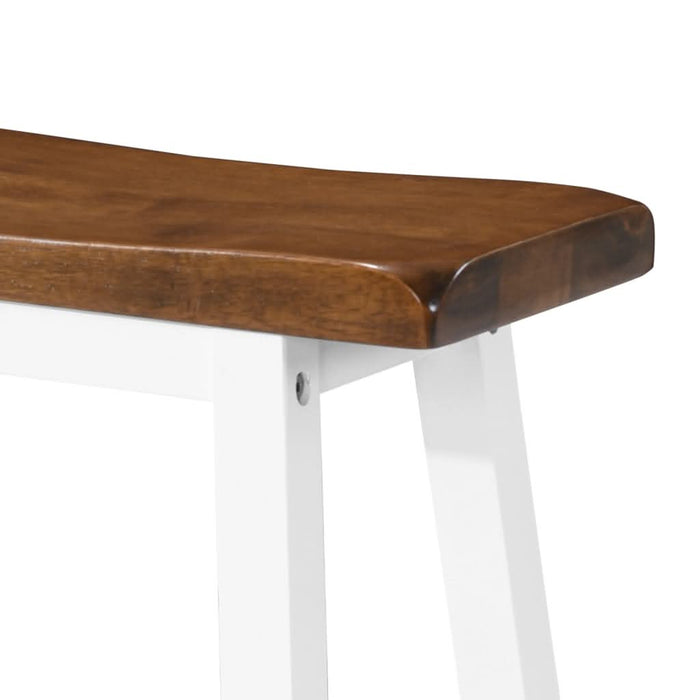 Set mobilier tip bar, masă și scaune, 3 piese, lemn masiv - WALTI WALTI