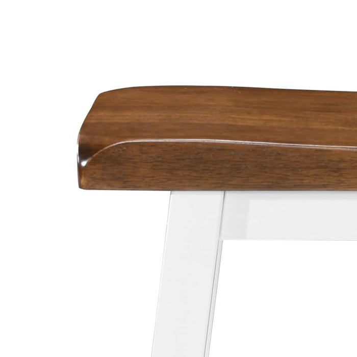 Set mobilier tip bar, masă și scaune, 3 piese, lemn masiv - WALTI WALTI
