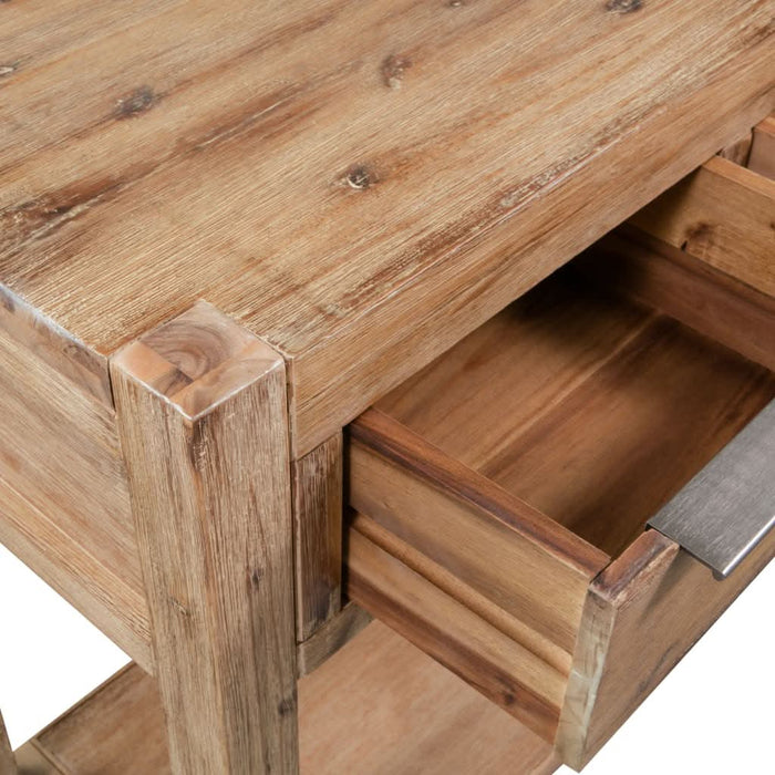 Masă consolă, 82x33x73 cm, lemn masiv de acacia - WALTI WALTI