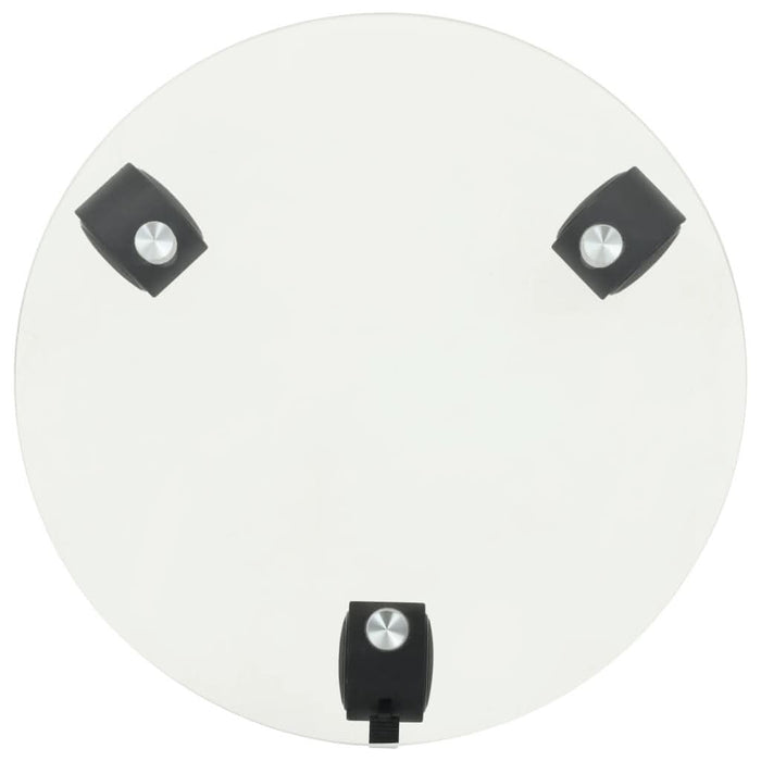 Suport cu role pentru plante, 2 buc., 28 cm, sticlă, rotund - WALTI WALTI