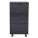 Dulap cu sertare, 33 x 45 x 60 cm, negru - WALTI WALTI