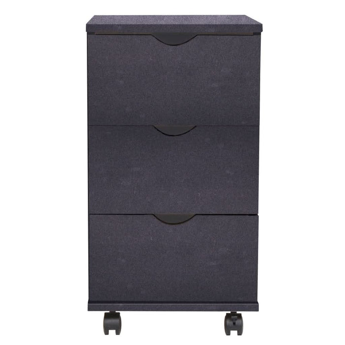 Dulap cu sertare, 33 x 45 x 60 cm, negru - WALTI WALTI