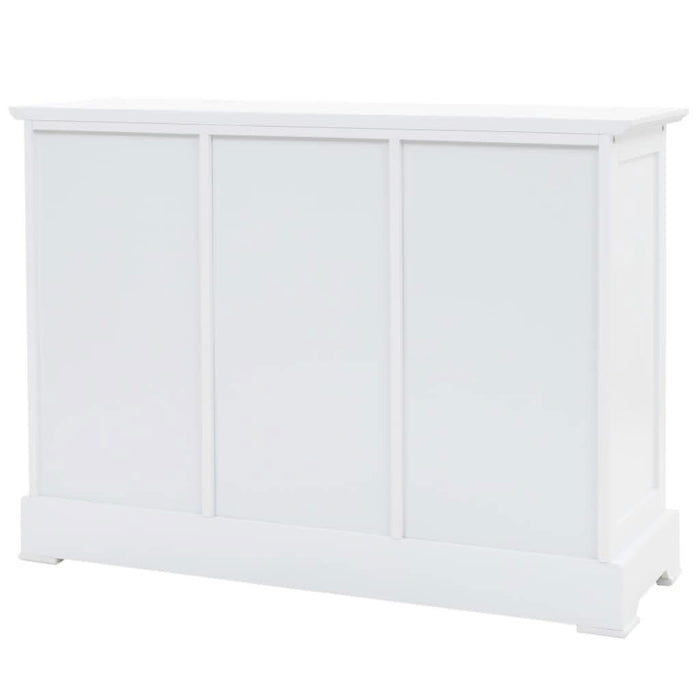 Servantă cu 3 uși, 105 x 35 x 77,5 cm, MDF și lemn de pin - WALTI WALTI