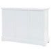 Servantă cu 3 uși, 105 x 35 x 77,5 cm, MDF și lemn de pin - WALTI WALTI