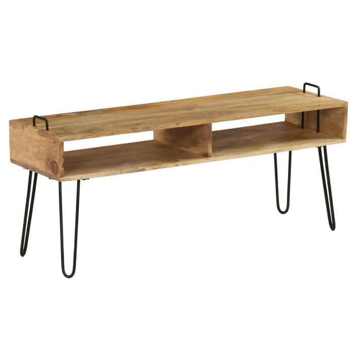 Comodă TV din lemn masiv de mango, 110 x 35 x 45 cm - WALTI WALTI