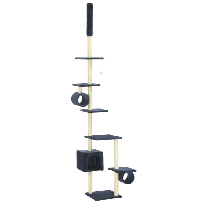 Ansamblu pisici, stâlpi funie sisal 260 cm, Bleumarin - WALTI WALTI