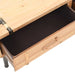 Dulap TV din lemn masiv de brad, 120x33x35 cm - WALTI WALTI