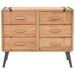 Dulap cu sertare, lemn masiv de brad, 91 x 35 x 73 cm - WALTI WALTI