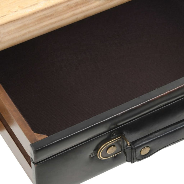 Dulap cu sertare, lemn masiv de brad, 80 x 36 x 75 cm - WALTI WALTI