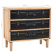 Dulap cu sertare, lemn masiv de brad, 80 x 36 x 75 cm - WALTI WALTI