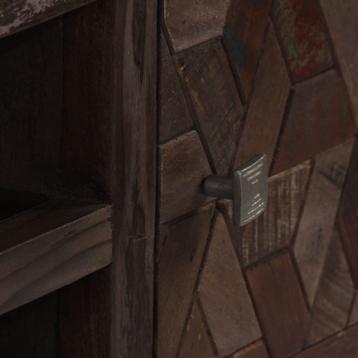 Comodă TV, 140 x 30 x 45 cm, lemn masiv reciclat - WALTI WALTI