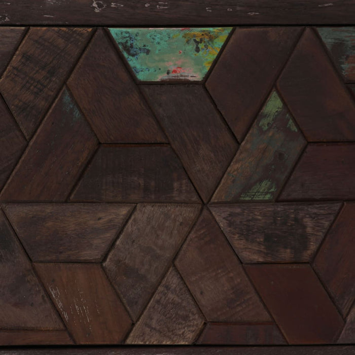 Comodă TV, 140 x 30 x 45 cm, lemn masiv reciclat - WALTI WALTI