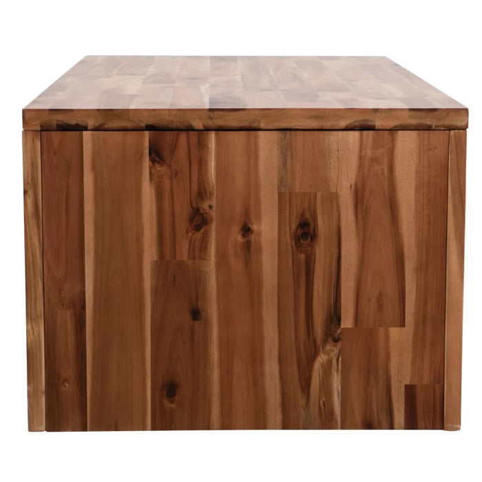 Măsuță de cafea, lemn masiv de acacia, 90x50x37,5 cm - WALTI WALTI