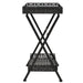 Măsuță de ceai pliabilă stil vintage negru 58x35x72 cm metal - WALTI WALTI