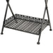 Măsuță de ceai pliabilă stil vintage negru 58x35x72 cm metal - WALTI WALTI