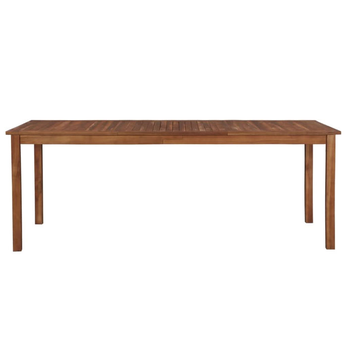 Masă de grădină, 200x100x74 cm, lemn masiv de acacia - WALTI WALTI