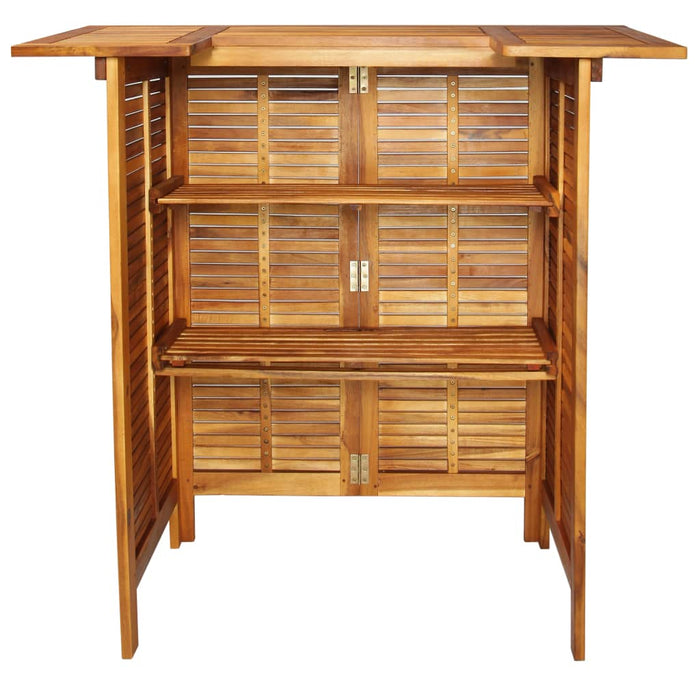 Masă de bar, 110 x 50 x 105 cm, lemn masiv de acacia - WALTI WALTI