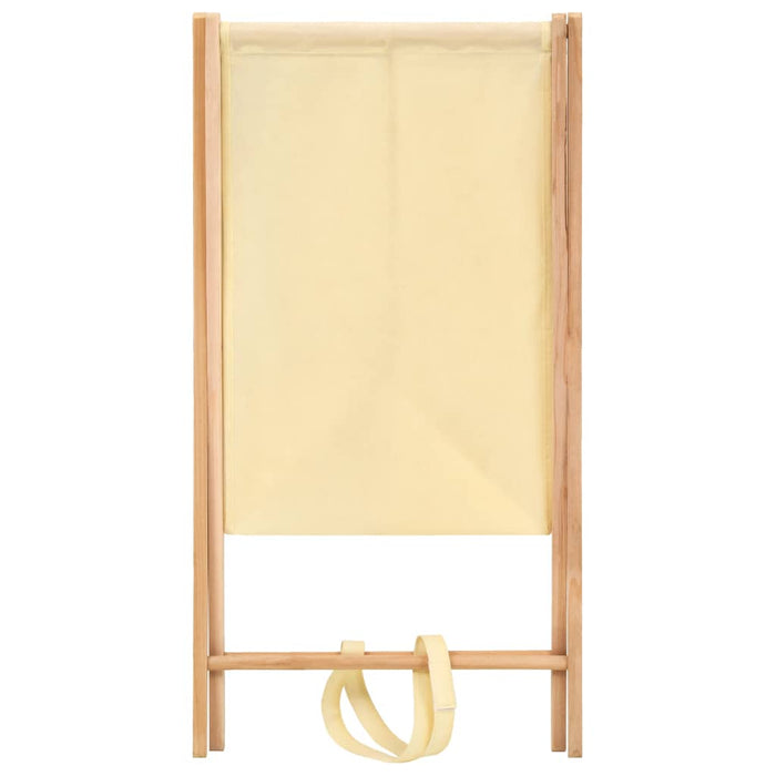 Coș de rufe, bej, lemn cedru și material textil, 42x41x64 cm - WALTI WALTI