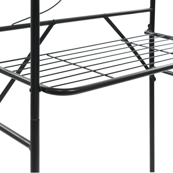 Etajeră de toaletă, negru, 60x33x174 cm - WALTI WALTI