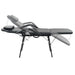 Scaun tratament facial, înlocuitor piele, 185x78x76 cm, negru - WALTI WALTI