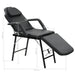 Scaun tratament facial, înlocuitor piele, 185x78x76 cm, negru - WALTI WALTI
