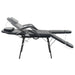 Scaun tratament facial, piele artificială, 185x78x76 cm, negru - WALTI WALTI