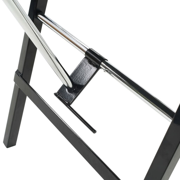 Scaun tratament facial, piele artificială, 185x78x76 cm, negru - WALTI WALTI