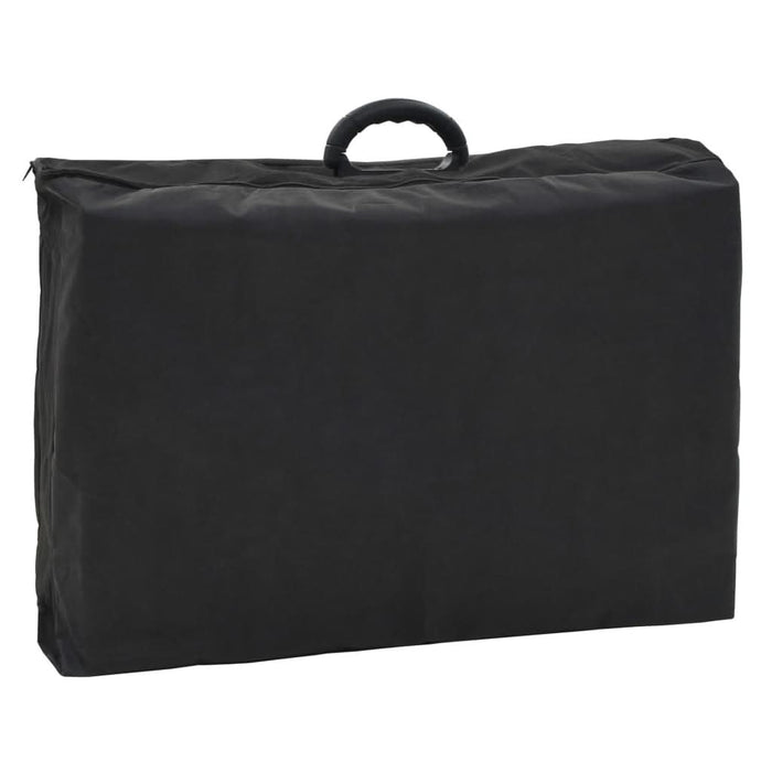 Scaun tratament facial, piele artificială, 185x78x76 cm, negru - WALTI WALTI