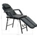 Scaun tratament facial, piele artificială, 185x78x76 cm, negru - WALTI WALTI