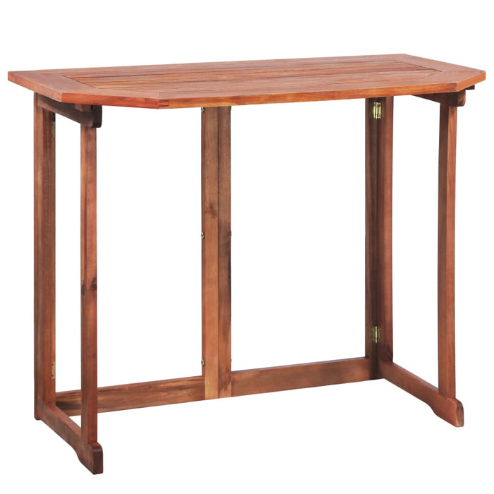Masă de bistro, 90 x 50 x 75 cm, lemn masiv de acacia - WALTI WALTI