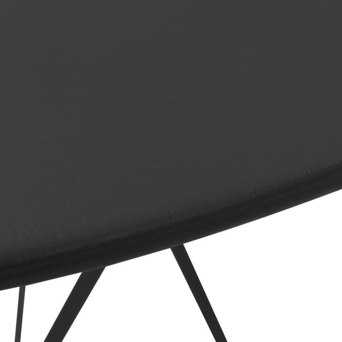 Set mobilier bistro, 3 piese, negru, oțel - WALTI WALTI