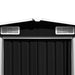 Șopron de grădină, 257x489x181 cm, antracit, metal - WALTI WALTI