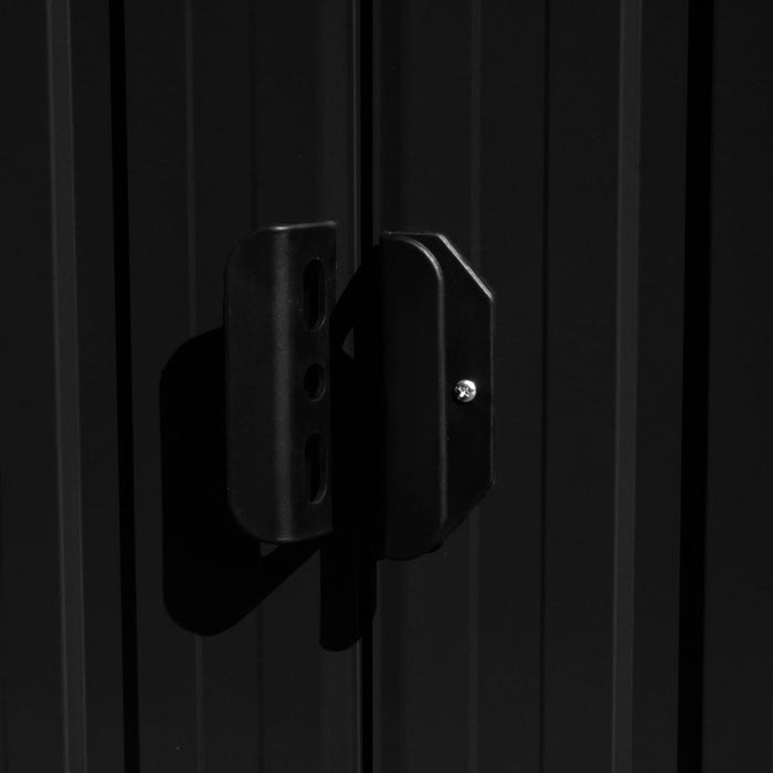 Șopron de grădină, 257x489x181 cm, antracit, metal - WALTI WALTI